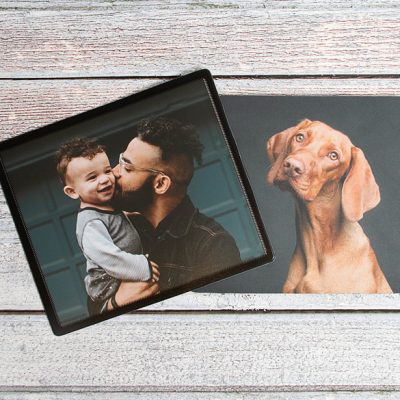 Metro Mousepad (top) | Standard Mousepad (bottom)