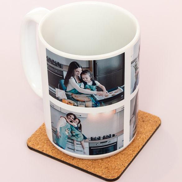 Ceramic Mug and Coaster