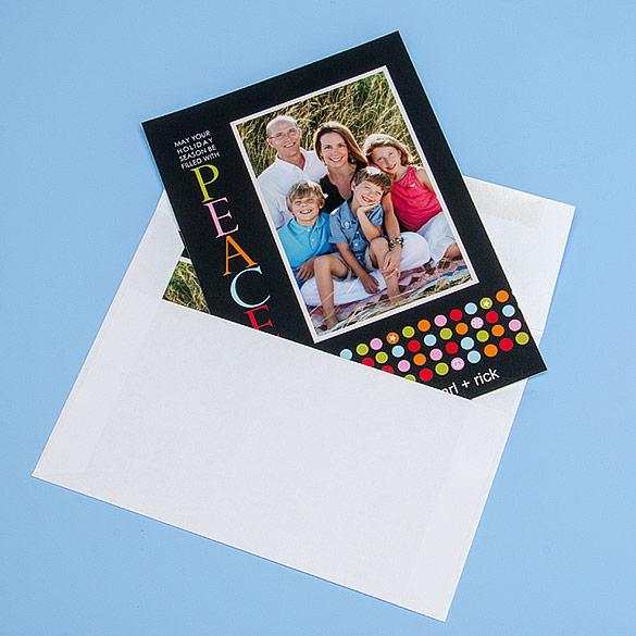 Photographic Greeting Card (5x7) with Plain White Envelope (included)